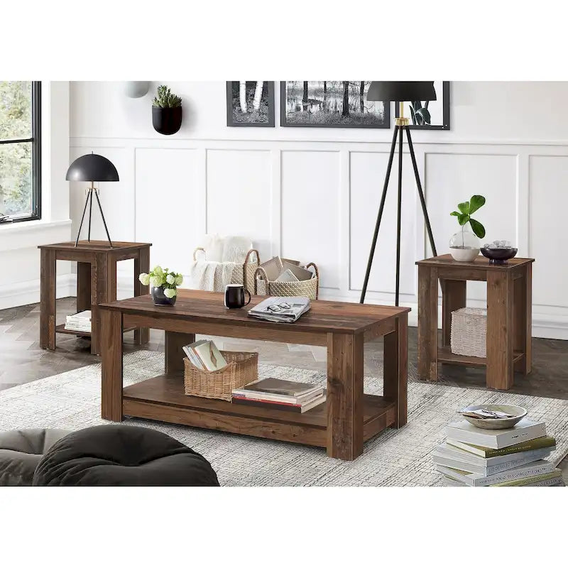 Table basse Gloria, 3 pièces