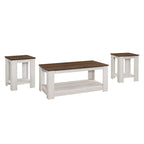 Table basse Gloria, 3 pièces
