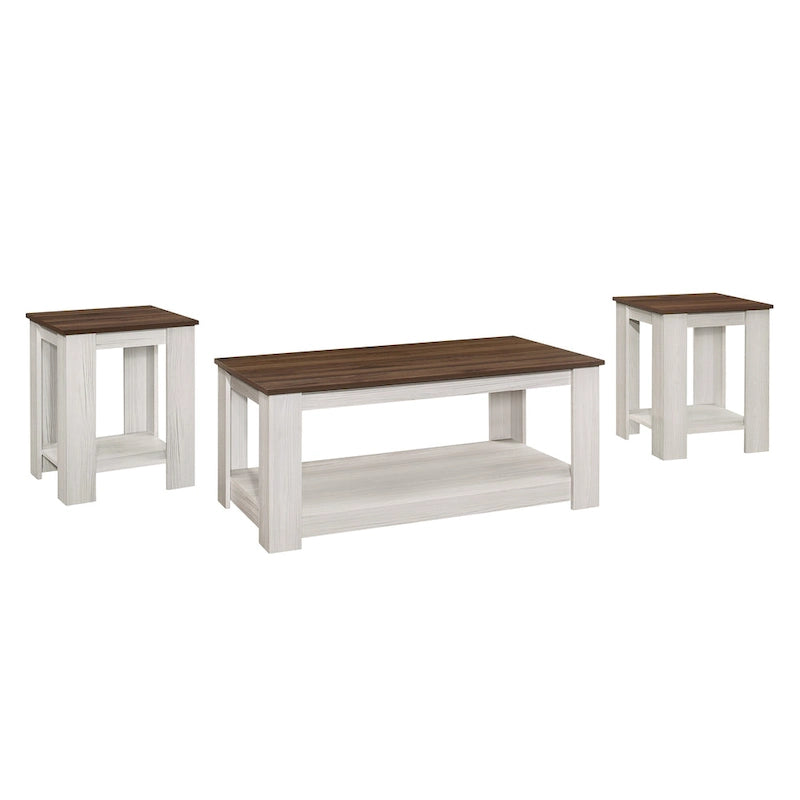 Table basse Gloria, 3 pièces