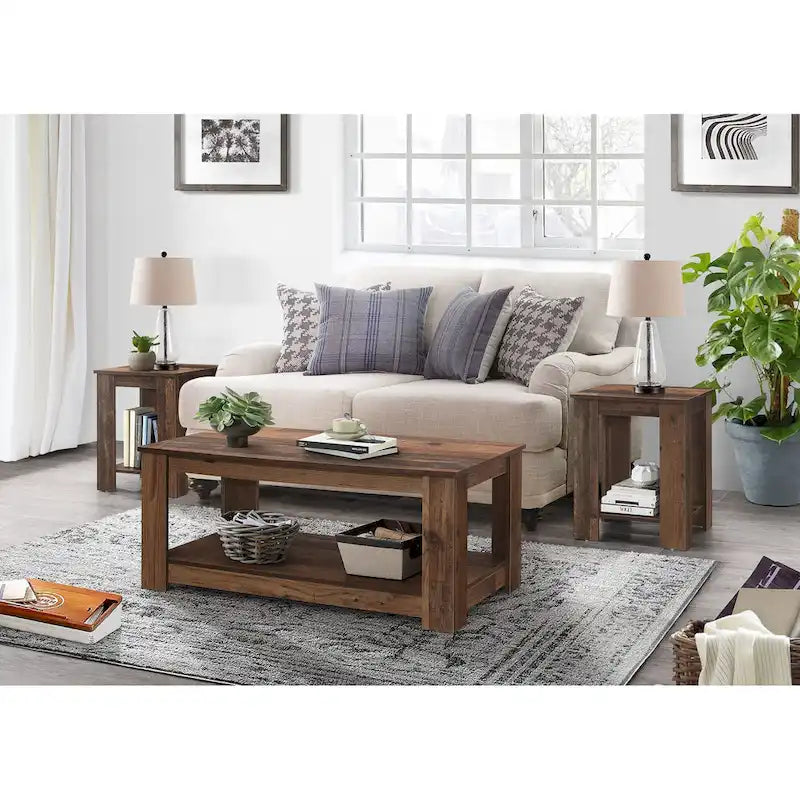 Table basse Gloria, 3 pièces