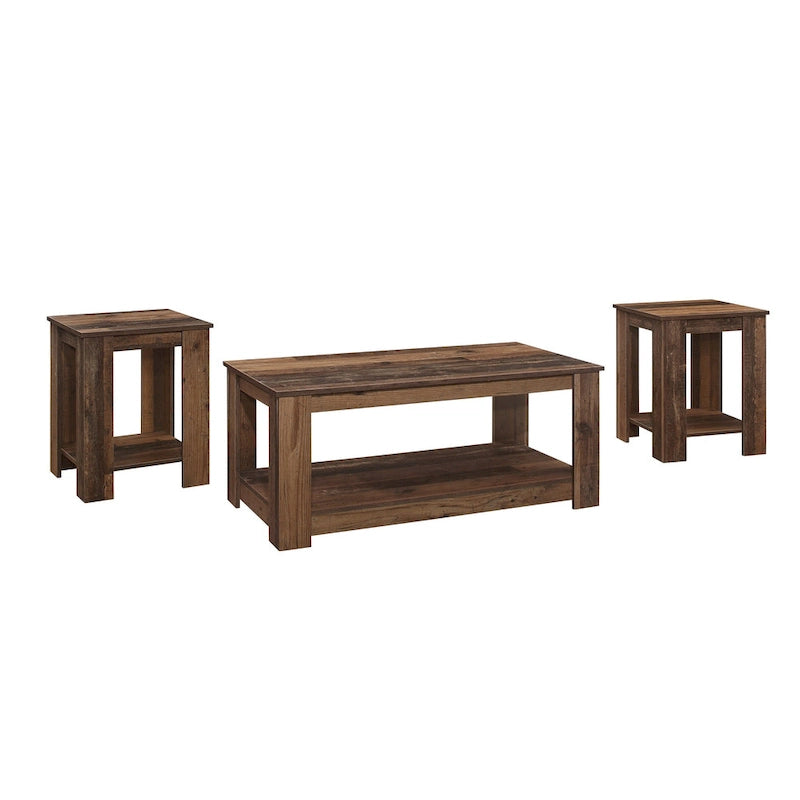 Table basse Gloria, 3 pièces