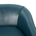 Causeuse en similicuir Justine par Christopher Knight Home