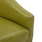 Causeuse en similicuir Justine par Christopher Knight Home