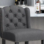 Tabourets de bar rétro Foxwood Wingback (ensemble de 2) par Christopher Knight Home