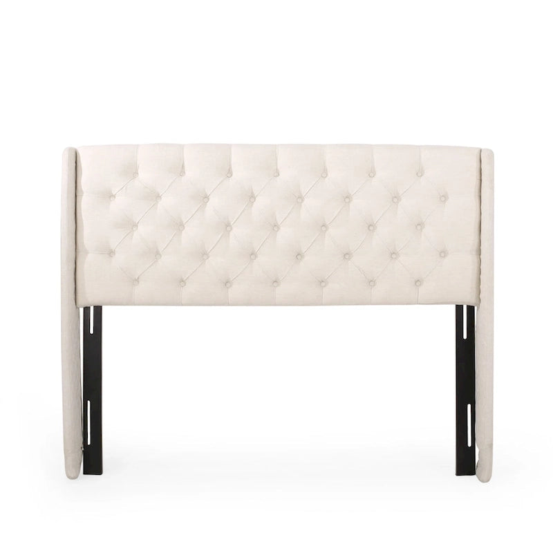 Tête de lit capitonnée Christopher Knight Home Perryman Queen Wingback Design luxueux