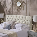 Tête de lit capitonnée Christopher Knight Home Perryman Queen Wingback Design luxueux