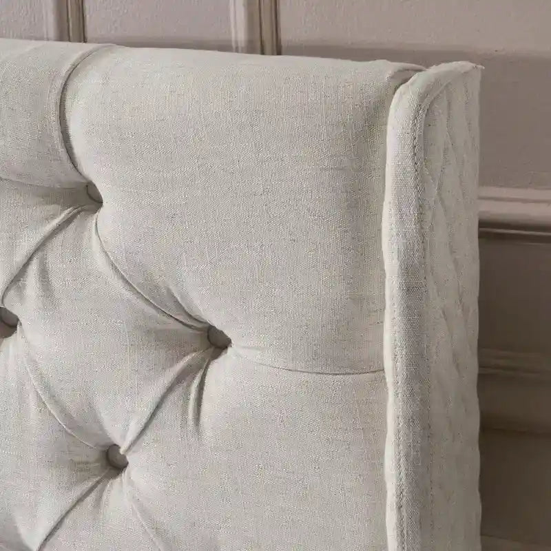 Tête de lit capitonnée Christopher Knight Home Perryman Queen Wingback Design luxueux