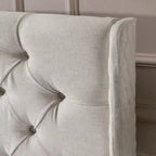 Tête de lit capitonnée Christopher Knight Home Perryman Queen Wingback Design luxueux