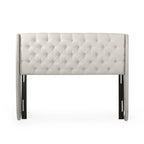 Tête de lit capitonnée Christopher Knight Home Perryman Queen Wingback Design luxueux