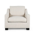 Fauteuil de club rembourré contemporain Halevy par Christopher Knight Home