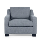 Fauteuil de club rembourré contemporain Halevy par Christopher Knight Home
