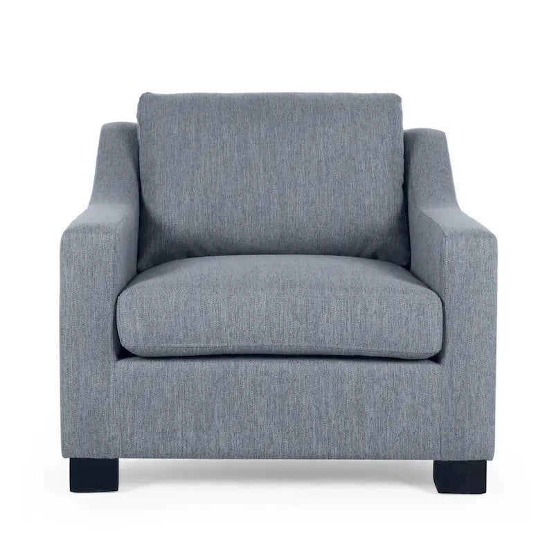 Fauteuil de club rembourré contemporain Halevy par Christopher Knight Home