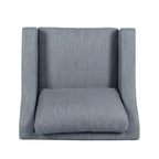 Fauteuil de club rembourré contemporain Halevy par Christopher Knight Home
