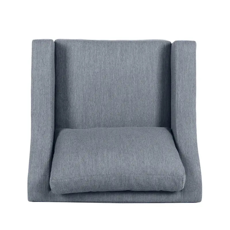 Fauteuil de club rembourré contemporain Halevy par Christopher Knight Home