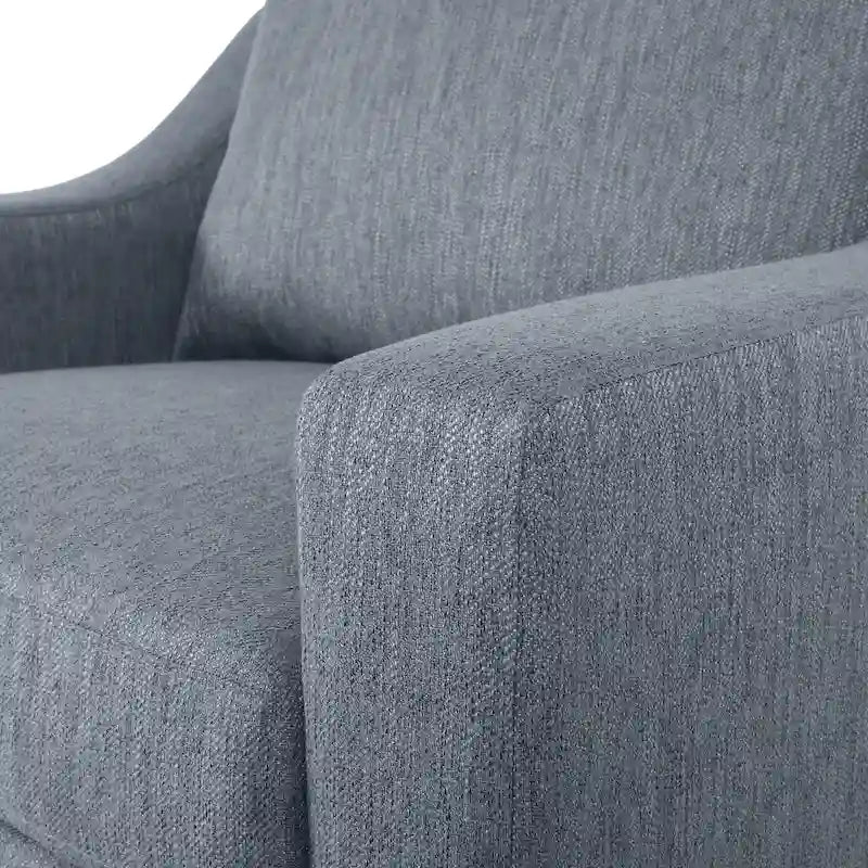 Fauteuil de club rembourré contemporain Halevy par Christopher Knight Home