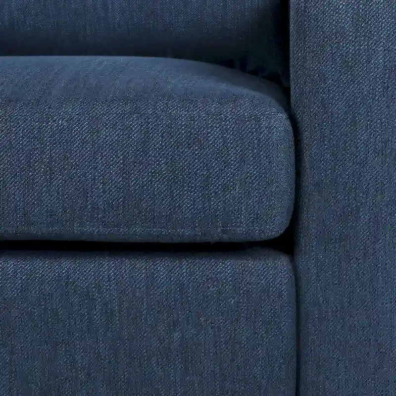 Fauteuil de club rembourré contemporain Halevy par Christopher Knight Home