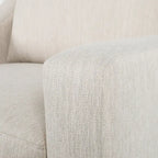 Fauteuil de club rembourré contemporain Halevy par Christopher Knight Home