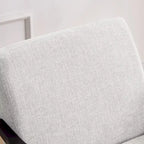 Fauteuil et ottoman HUIMO Mid-century, ensemble de fauteuils rembourrés pour le salon ou la chambre à coucher