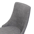 Chaise de salle à manger en tissu Sabina Mid-Century (Lot de 2) par Christopher Knight Home