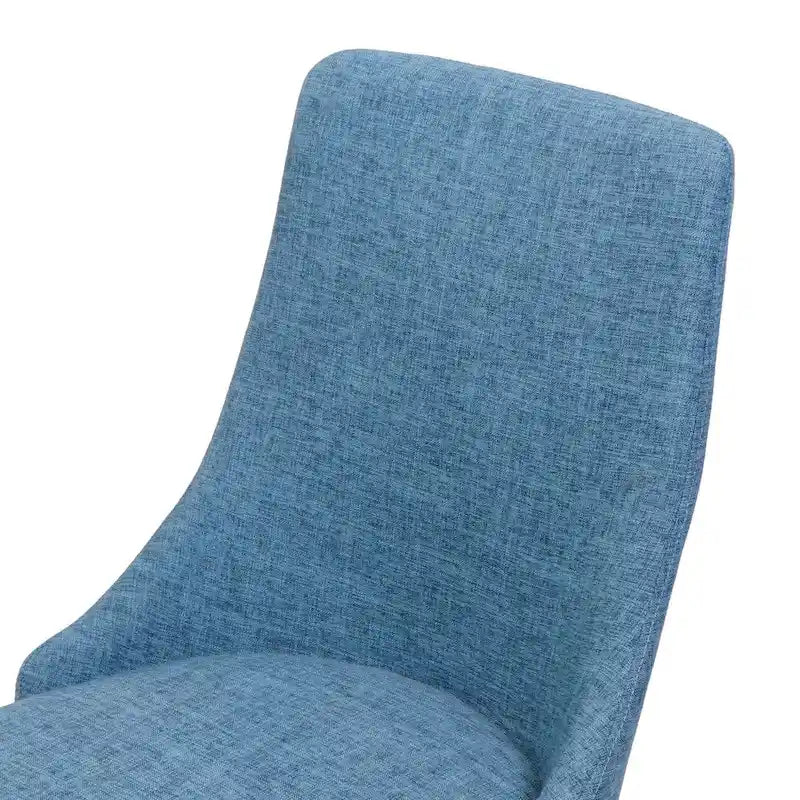 Chaise de salle à manger en tissu Sabina Mid-Century (Lot de 2) par Christopher Knight Home