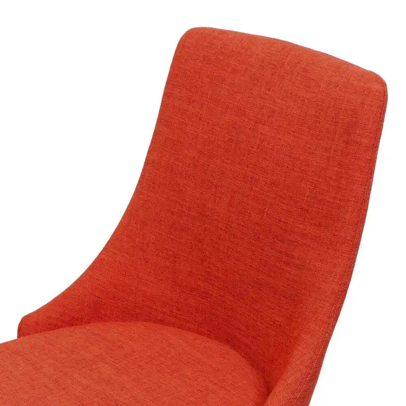 Chaise de salle à manger en tissu Sabina Mid-Century (Lot de 2) par Christopher Knight Home