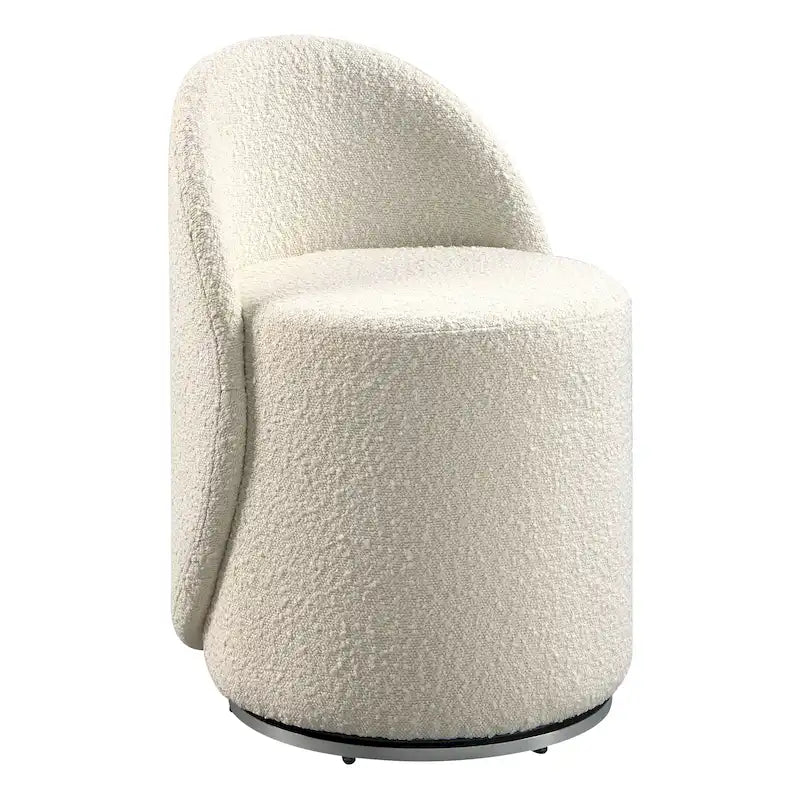Chaise de vanité pivotante Lystra