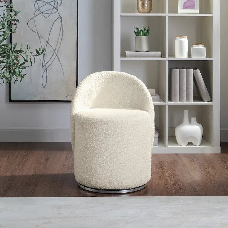 Chaise de vanité pivotante Lystra