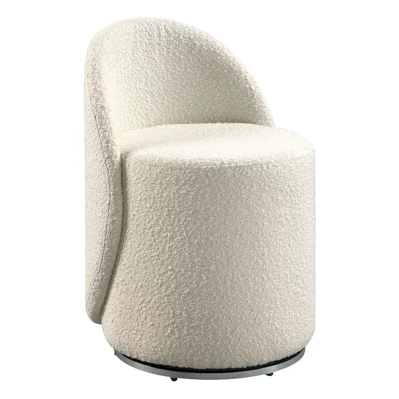 Chaise de vanité pivotante Lystra