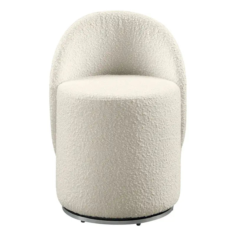 Chaise de vanité pivotante Lystra