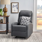 Fauteuil inclinable à bascule en tissu Alouette par Christopher Knight Home