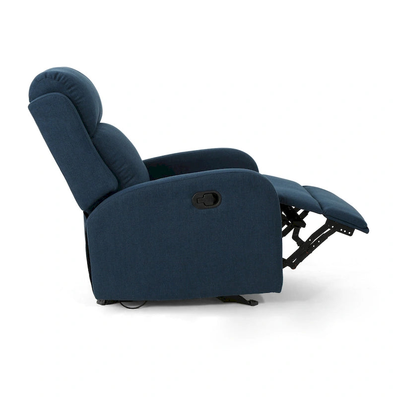 Fauteuil inclinable à bascule en tissu Alouette par Christopher Knight Home