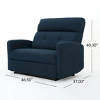 Fauteuil inclinable 2 places Halima Fabric de Christopher Knight Home