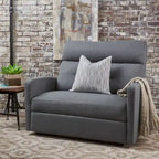 Fauteuil inclinable 2 places Halima Fabric de Christopher Knight Home