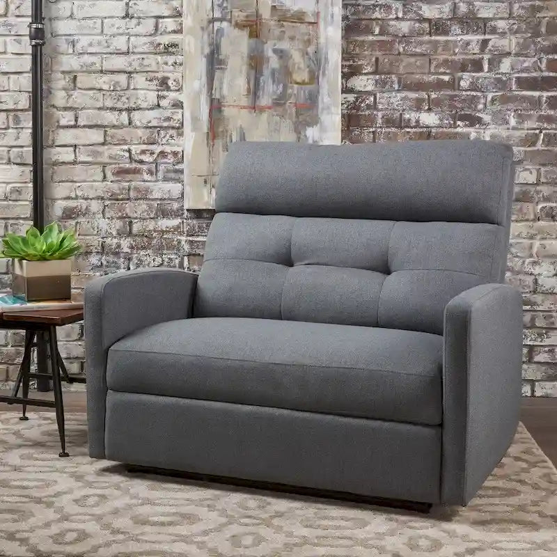 Fauteuil inclinable 2 places Halima Fabric de Christopher Knight Home