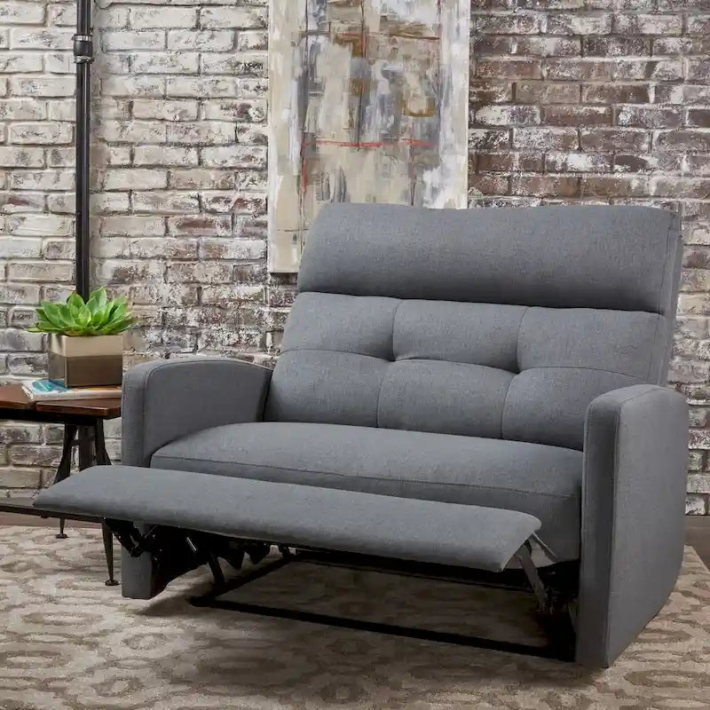 Fauteuil inclinable 2 places Halima Fabric de Christopher Knight Home