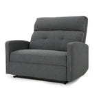 Fauteuil inclinable 2 places Halima Fabric de Christopher Knight Home