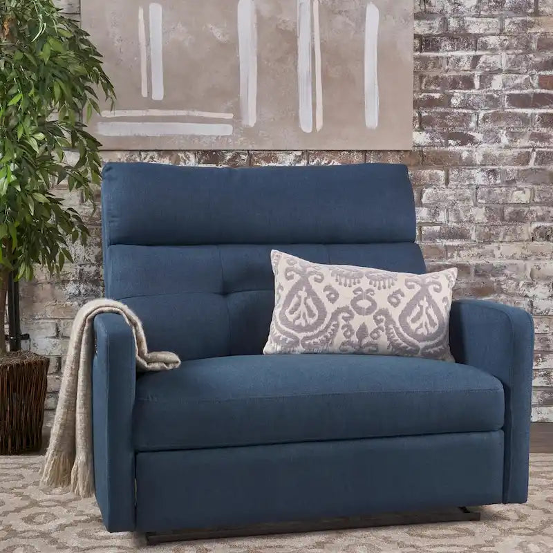 Fauteuil inclinable 2 places Halima Fabric de Christopher Knight Home