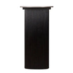 Console en marbre avec base cannelée