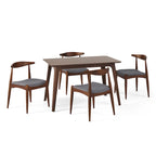 Ensemble de salle à manger 5 pièces Mid-century Francie par Christopher Knight Home