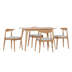 Ensemble de salle à manger 5 pièces Mid-century Francie par Christopher Knight Home