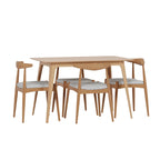 Ensemble de salle à manger 5 pièces Mid-century Francie par Christopher Knight Home