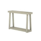 Console classique à plateau et poutres avec étagère - 46