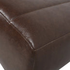 Chaise longue rembourrée Stillmore avec surpiqûres en canal de Christopher Knight Home