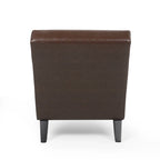 Chaise longue rembourrée Stillmore avec surpiqûres en canal de Christopher Knight Home