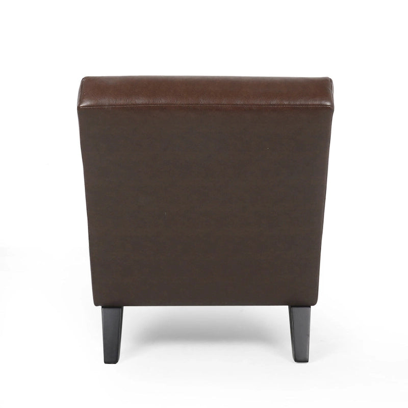 Chaise longue rembourrée Stillmore avec surpiqûres en canal de Christopher Knight Home