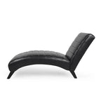 Chaise longue rembourrée Stillmore avec surpiqûres en canal de Christopher Knight Home