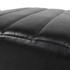 Chaise longue rembourrée Stillmore avec surpiqûres en canal de Christopher Knight Home