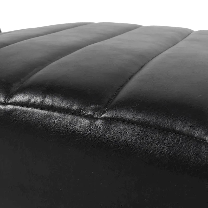 Chaise longue rembourrée Stillmore avec surpiqûres en canal de Christopher Knight Home