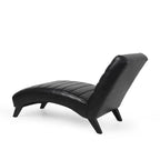 Chaise longue rembourrée Stillmore avec surpiqûres en canal de Christopher Knight Home