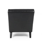 Chaise longue rembourrée Stillmore avec surpiqûres en canal de Christopher Knight Home